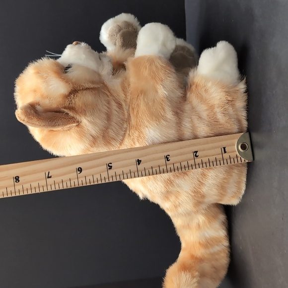 Folkmanis Orange Tabby Kitten/Cat Hand Puppet. - Picture 8 of 8